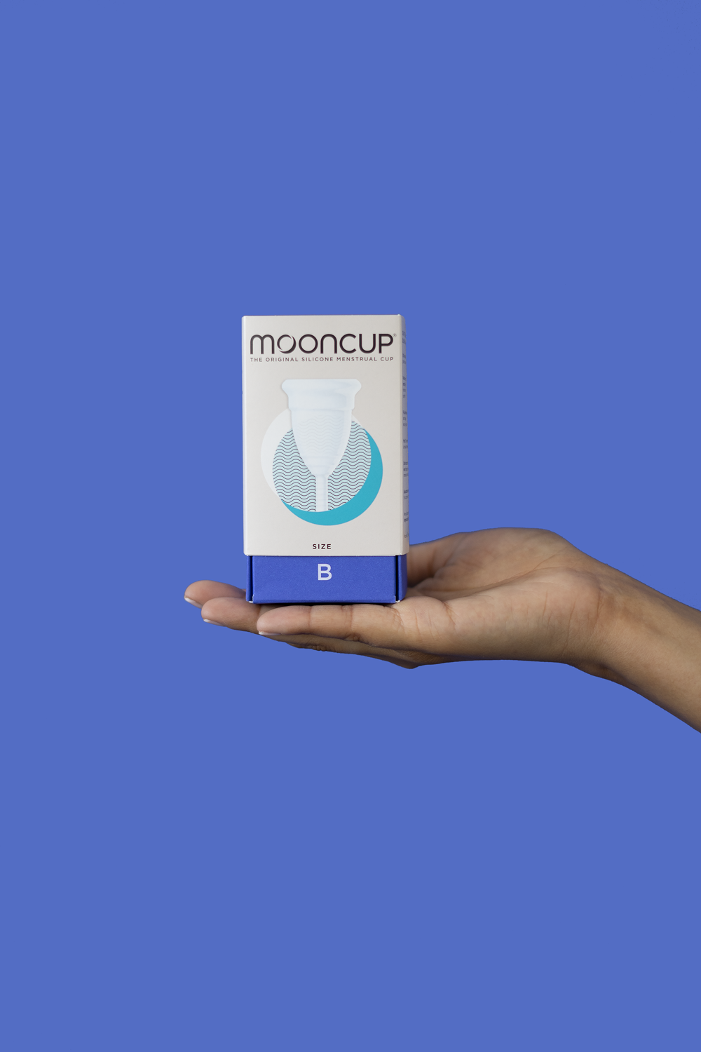 Cupa menstruală MOONCUP - Transparentă, mărimea B - imagine 2