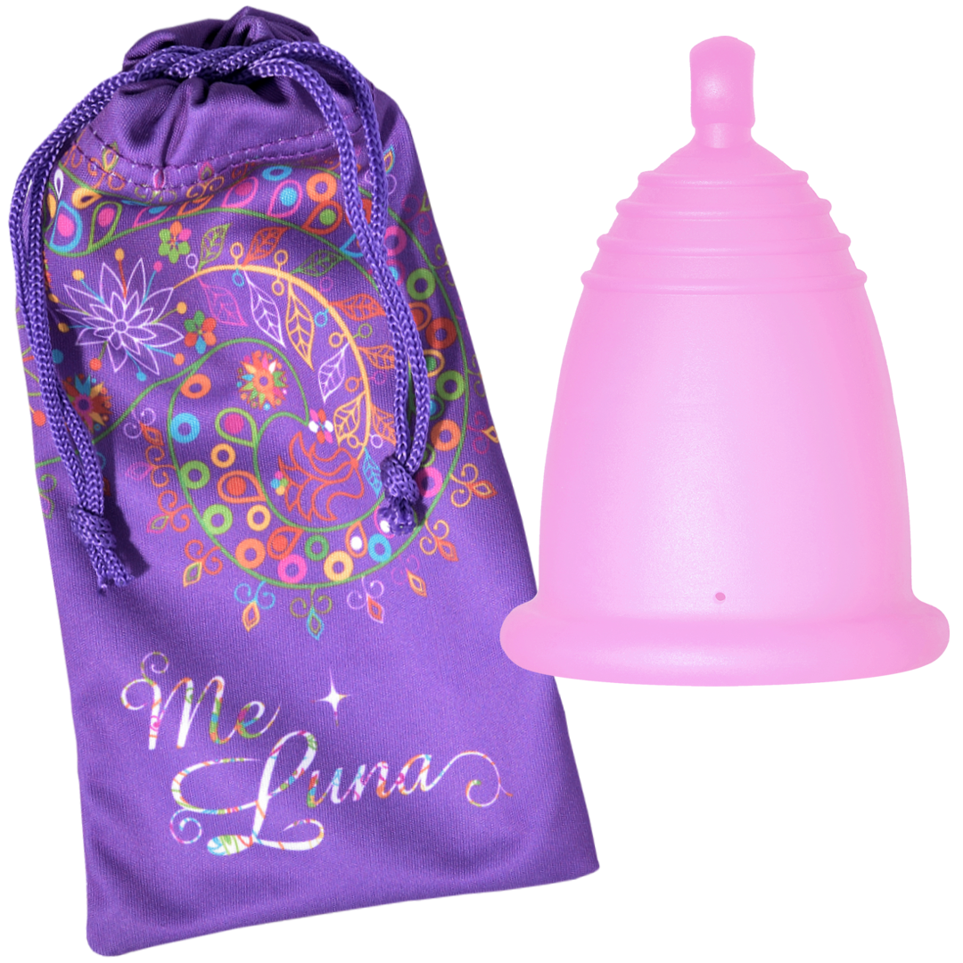 Cupa menstruala ME LUNA Soft - pink, marimea M, model ball