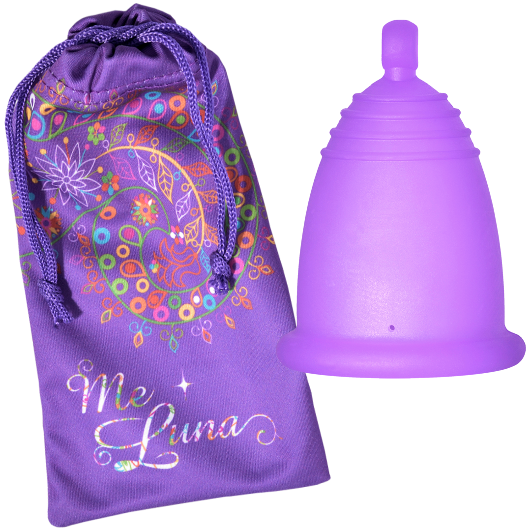 Cupa menstruala ME LUNA Classic - purple, marimea L, model ball