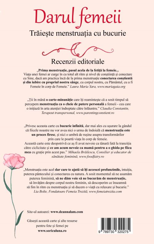 Darul Femeii – Trăiește menstruația cu bucurie - imagine 4